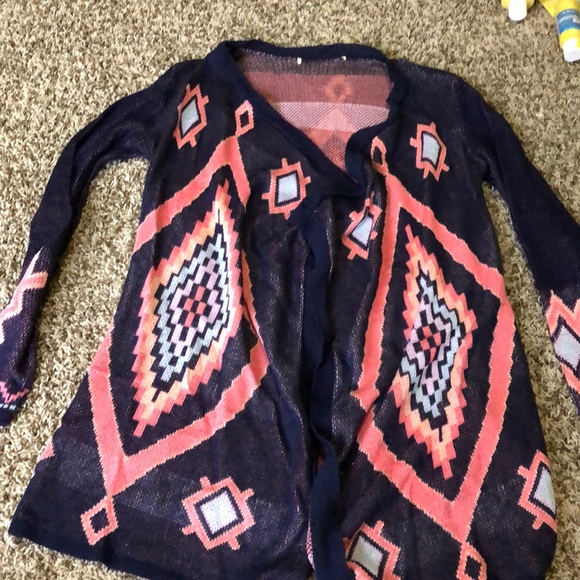 Tribal pattern Cardigan - Picture 1 of 2